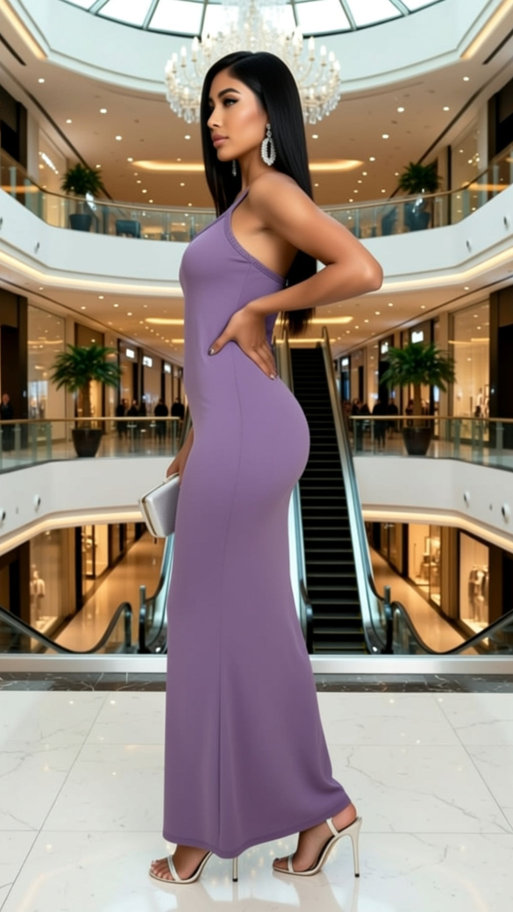 RACER BACK MAXI DRESS