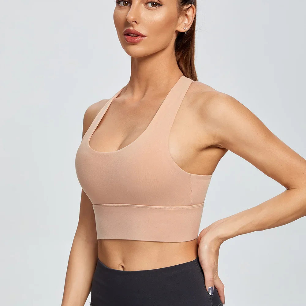 High Impact Women's Sports Bra with Back Closure